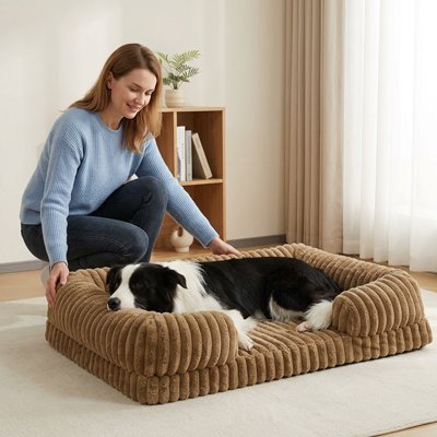 Panier pour chien kaki