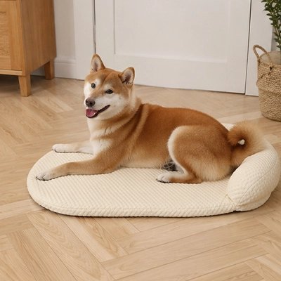 Tapis rafraichissant Chien jaune