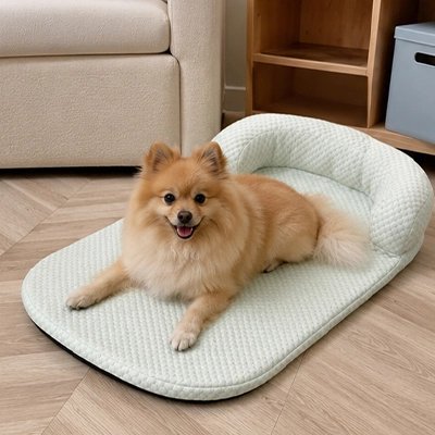 Tapis rafraichissant Chien vert d'eau